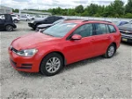 2016 Volkswagen Golf Sportwagen S Red vin: 3VWC17AU9GM507648