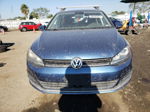 2016 Volkswagen Golf Sportwagen S Синий vin: 3VWC17AU9GM514762