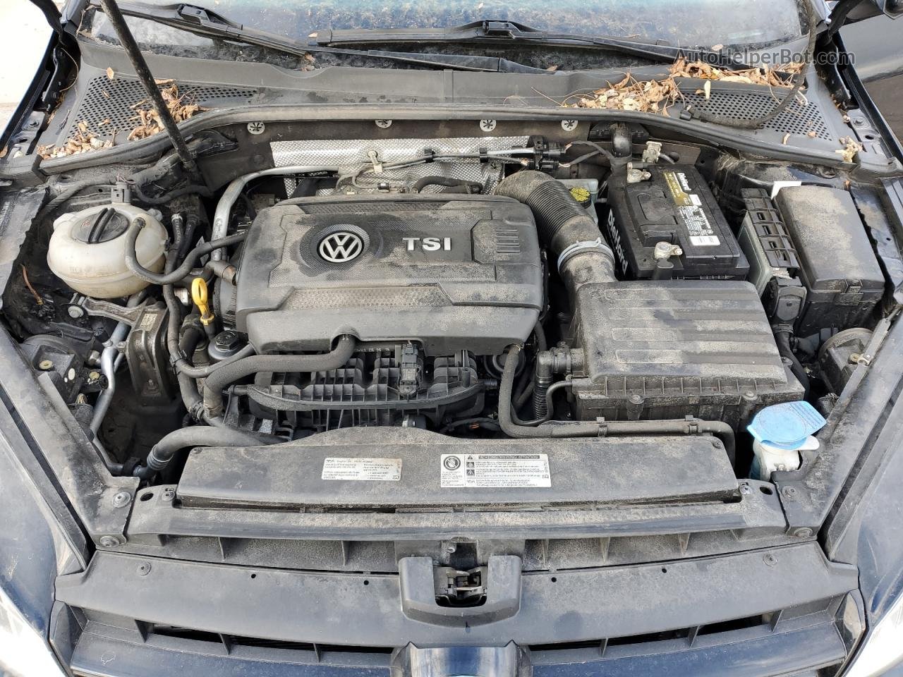 2016 Volkswagen Golf Sportwagen S Черный vin: 3VWC17AUXGM512809