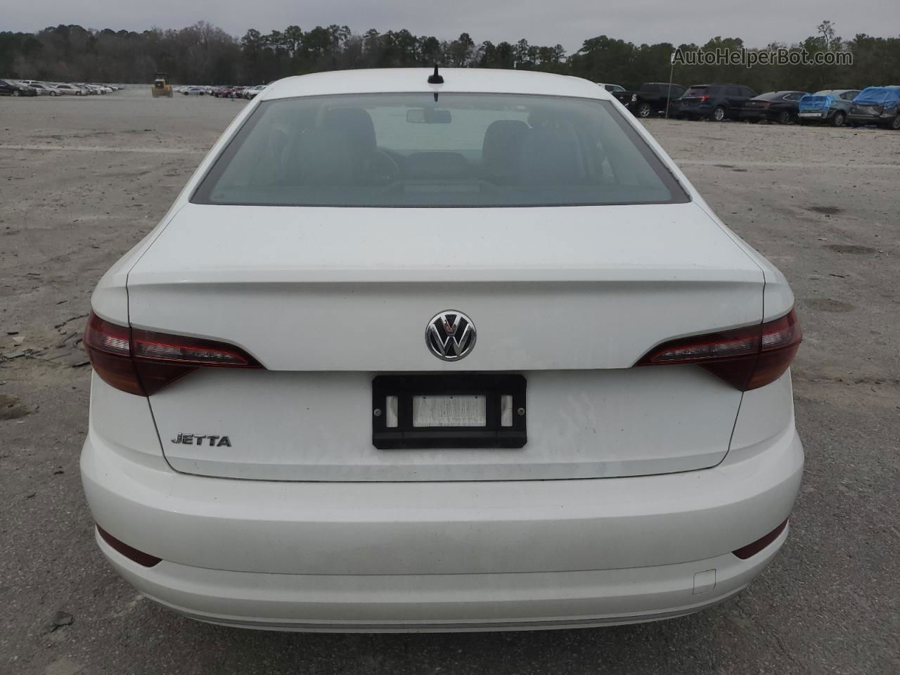 2019 Volkswagen Jetta S White vin: 3VWC57BU0KM026649