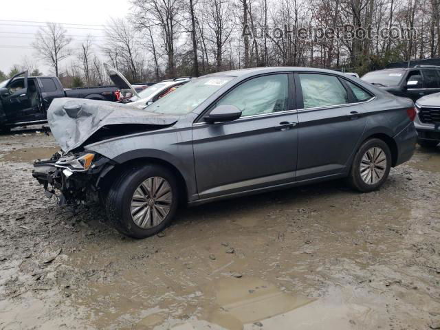 2019 Volkswagen Jetta S Gray vin: 3VWC57BU0KM094742