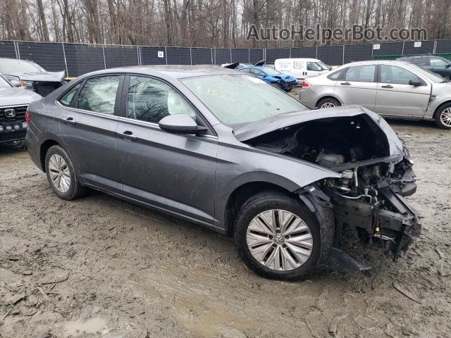 2019 Volkswagen Jetta S Gray vin: 3VWC57BU0KM094742