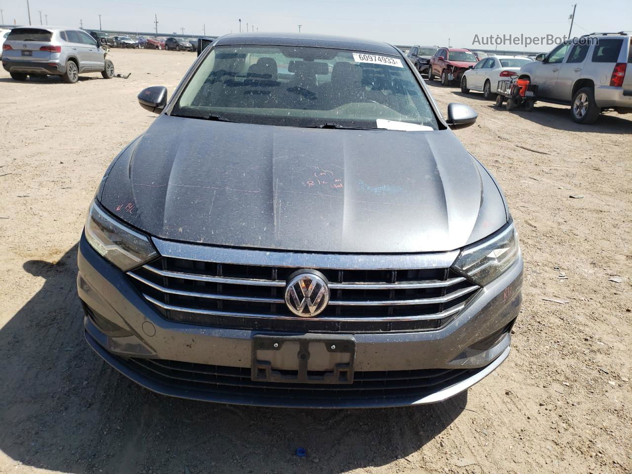 2019 Volkswagen Jetta S Silver vin: 3VWC57BU0KM114990