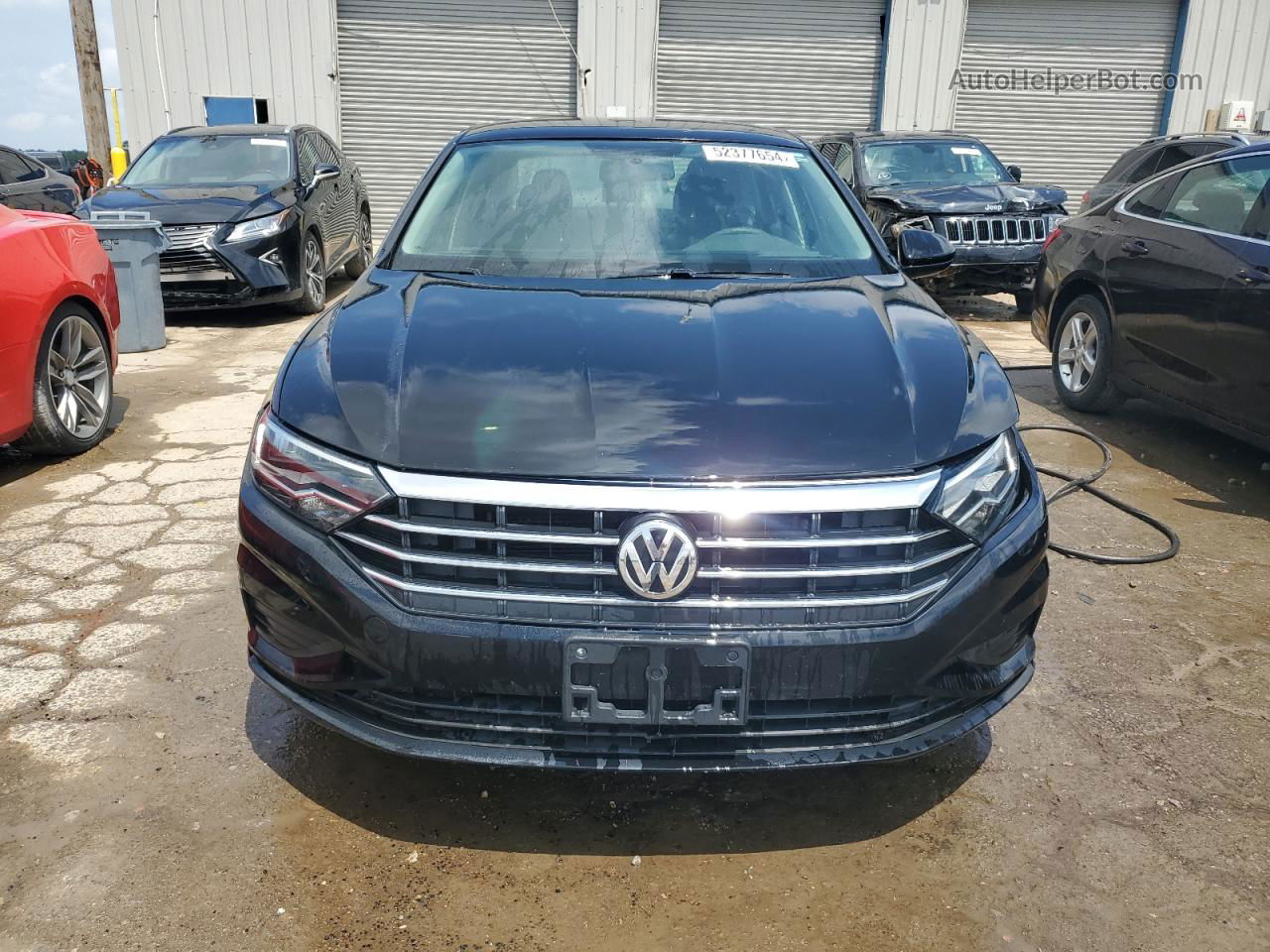 2019 Volkswagen Jetta S Black vin: 3VWC57BU0KM129893