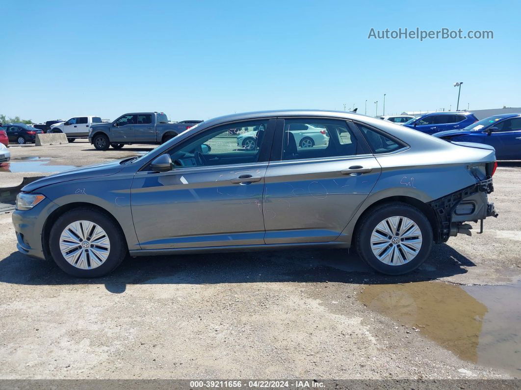 2019 Volkswagen Jetta 1.4t R-line/1.4t S/1.4t Se Серый vin: 3VWC57BU0KM140683