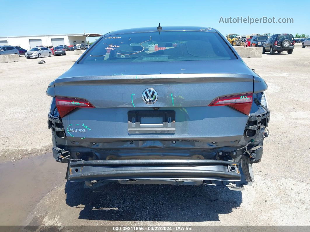 2019 Volkswagen Jetta 1.4t R-line/1.4t S/1.4t Se Gray vin: 3VWC57BU0KM140683