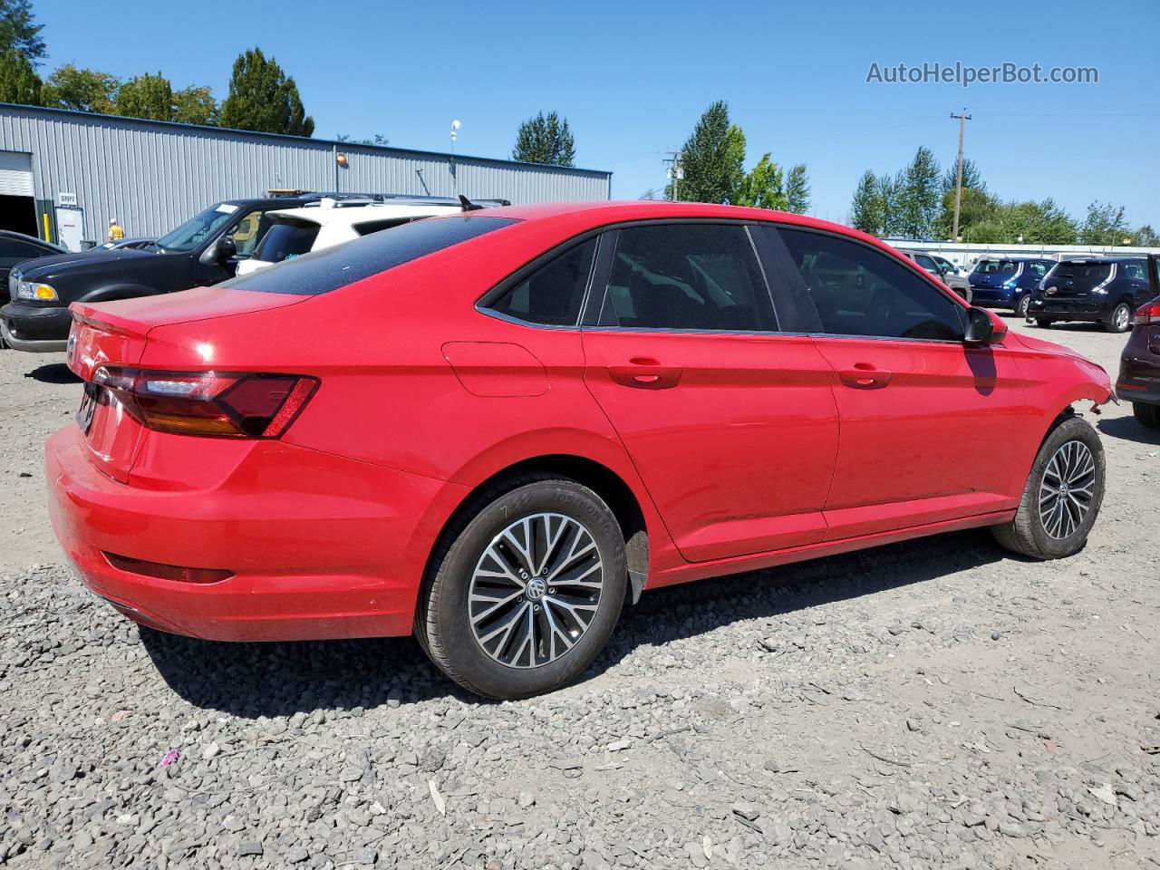 2019 Volkswagen Jetta S Красный vin: 3VWC57BU0KM142546