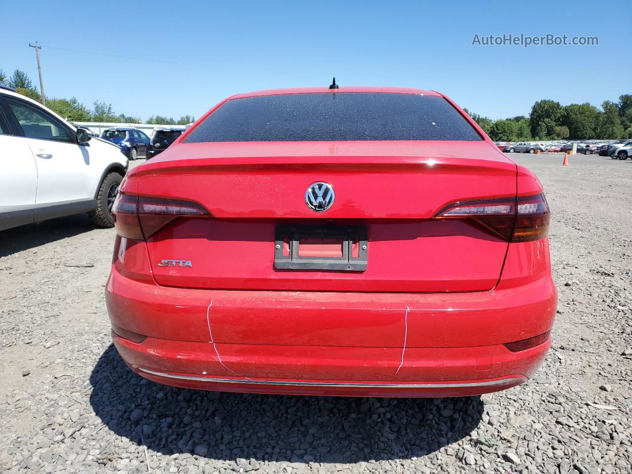 2019 Volkswagen Jetta S Красный vin: 3VWC57BU0KM142546