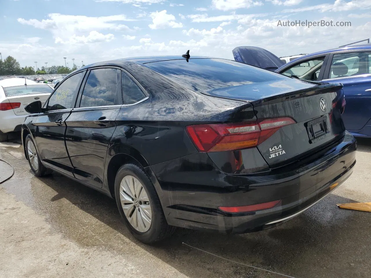 2019 Volkswagen Jetta S Black vin: 3VWC57BU0KM172856