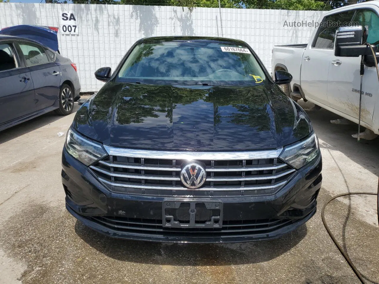 2019 Volkswagen Jetta S Black vin: 3VWC57BU0KM172856