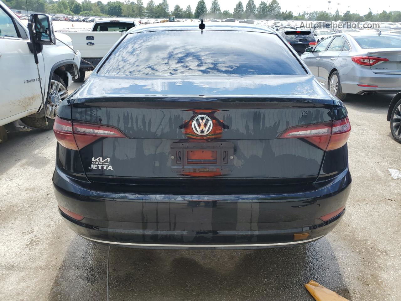 2019 Volkswagen Jetta S Black vin: 3VWC57BU0KM172856