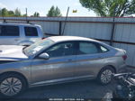 2019 Volkswagen Jetta 1.4t R-line/1.4t S/1.4t Se Gray vin: 3VWC57BU0KM195313