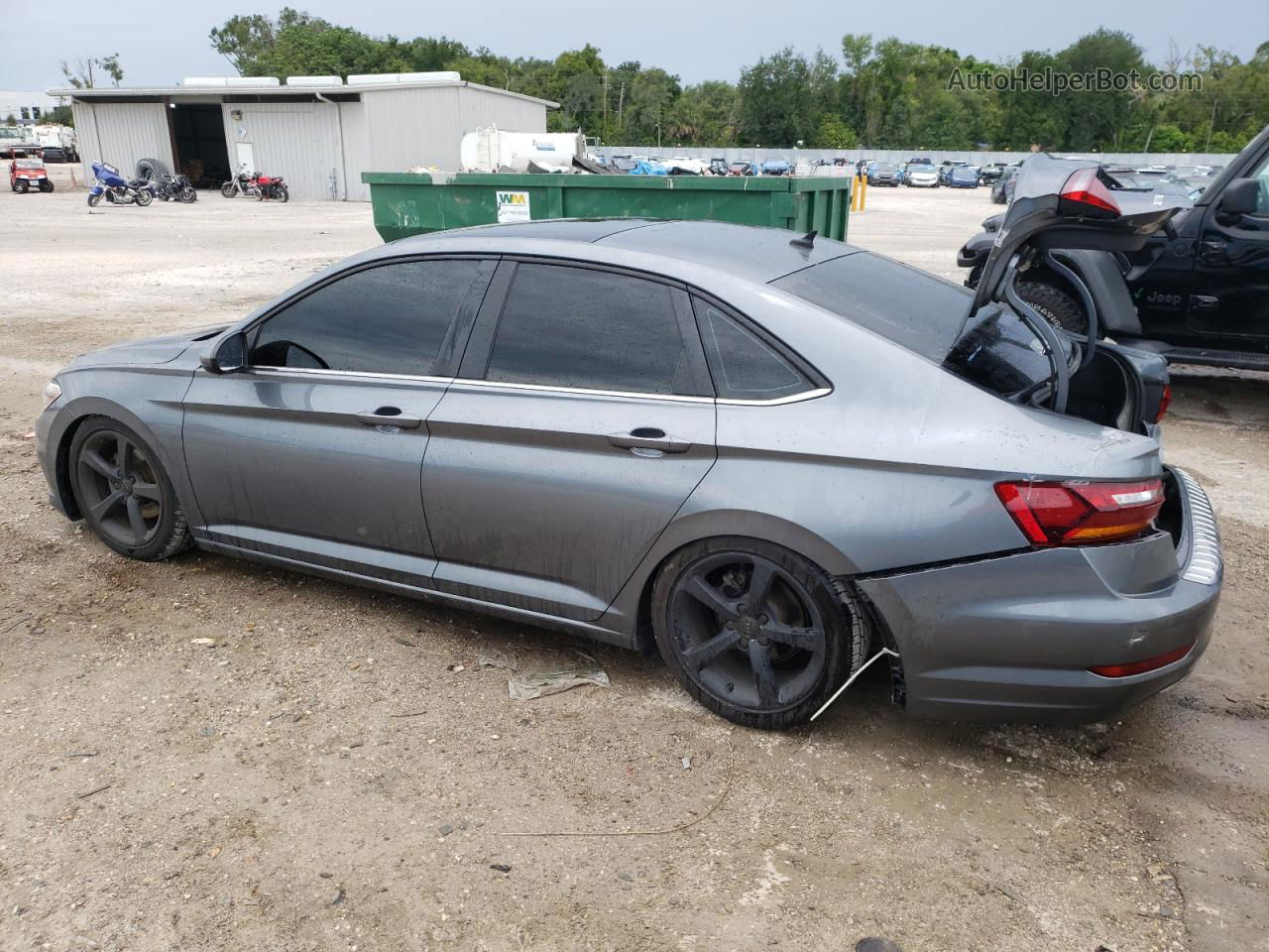 2019 Volkswagen Jetta S Charcoal vin: 3VWC57BU0KM224843