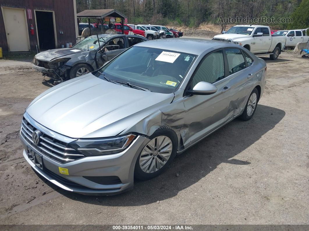 2019 Volkswagen Jetta 1.4t R-line/1.4t S/1.4t Se Gray vin: 3VWC57BU0KM229248