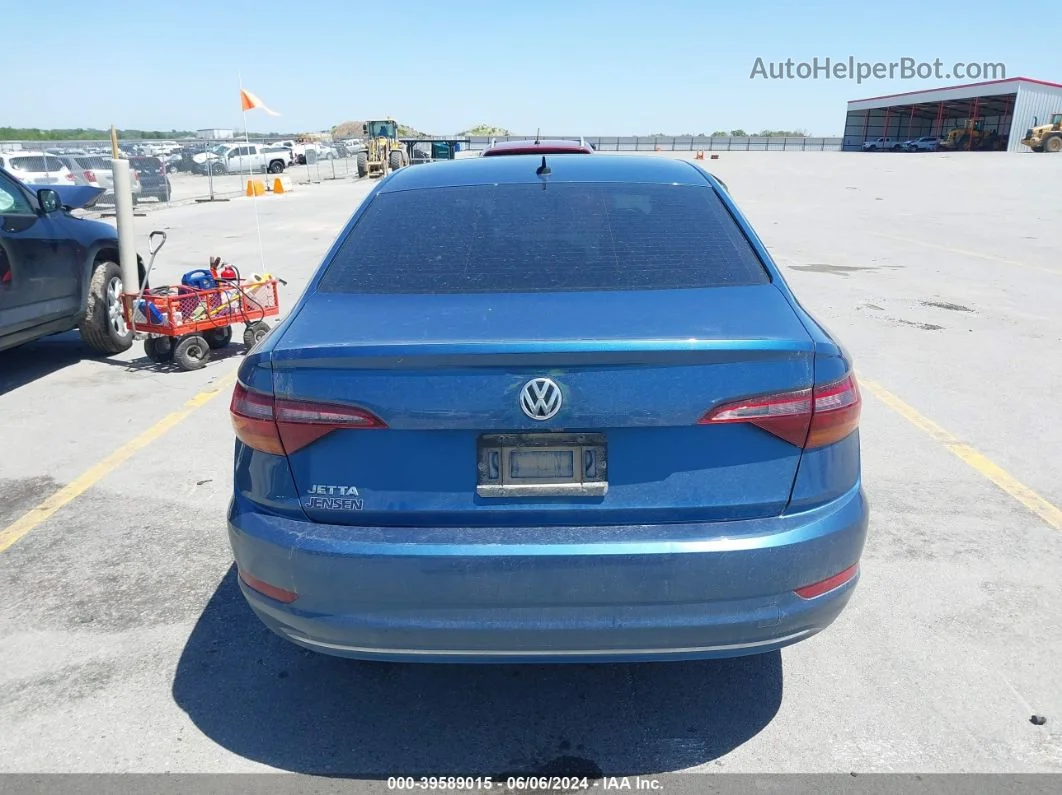 2019 Volkswagen Jetta 1.4t R-line/1.4t S/1.4t Se Blue vin: 3VWC57BU1KM005244