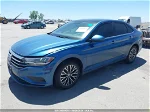 2019 Volkswagen Jetta 1.4t R-line/1.4t S/1.4t Se Blue vin: 3VWC57BU1KM005244