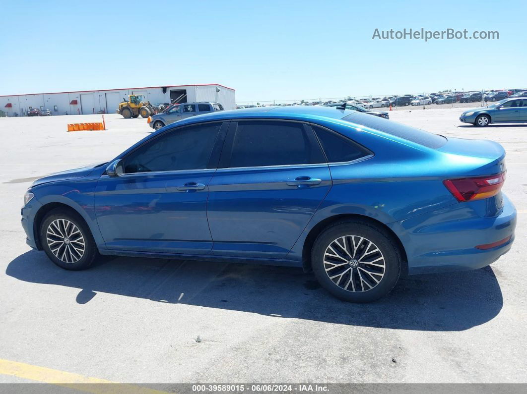 2019 Volkswagen Jetta 1.4t R-line/1.4t S/1.4t Se Синий vin: 3VWC57BU1KM005244