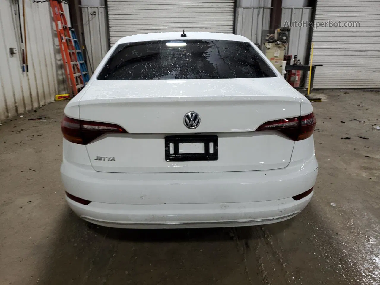 2019 Volkswagen Jetta S White vin: 3VWC57BU1KM009276