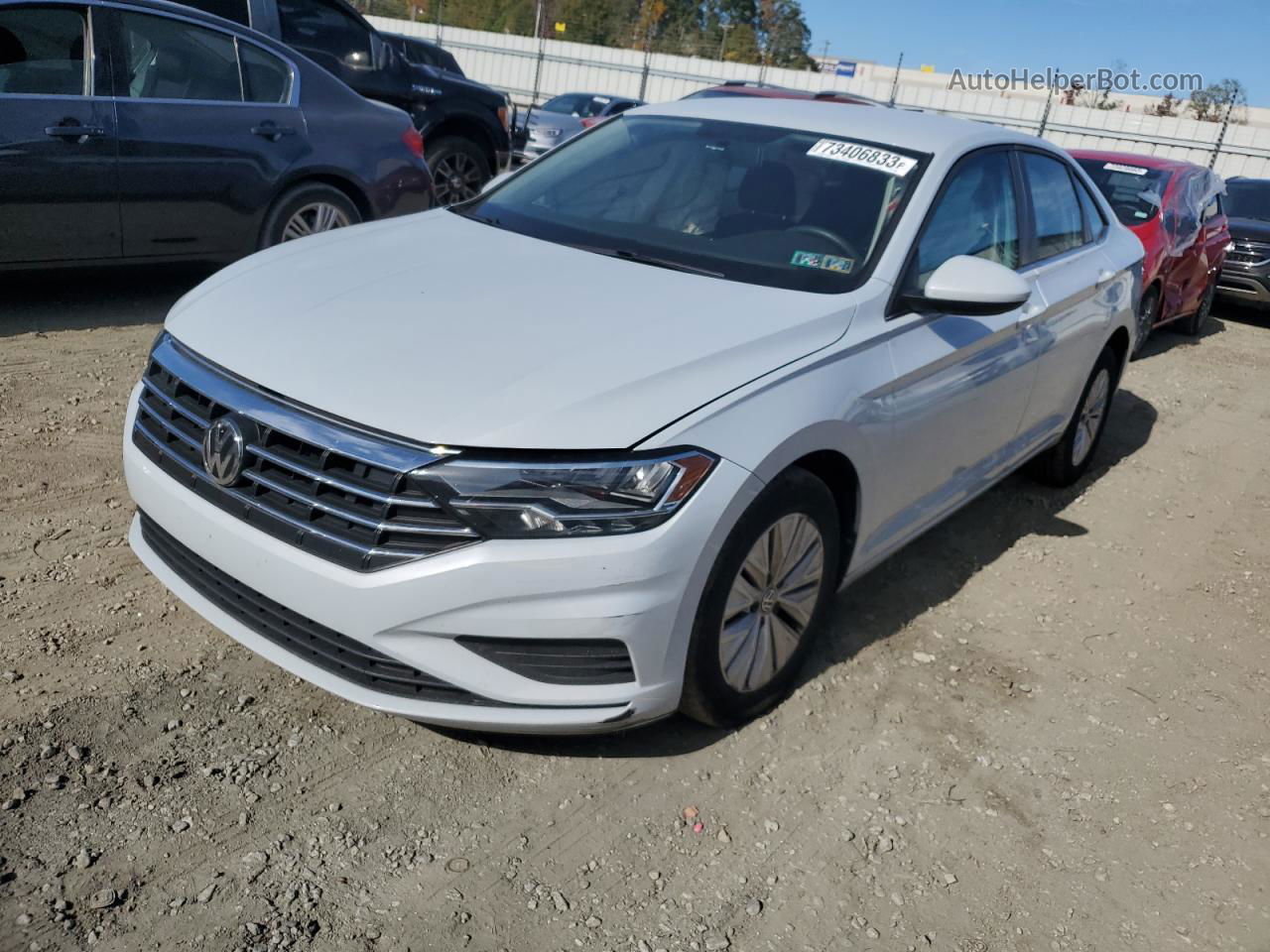 2019 Volkswagen Jetta S Серый vin: 3VWC57BU1KM052905