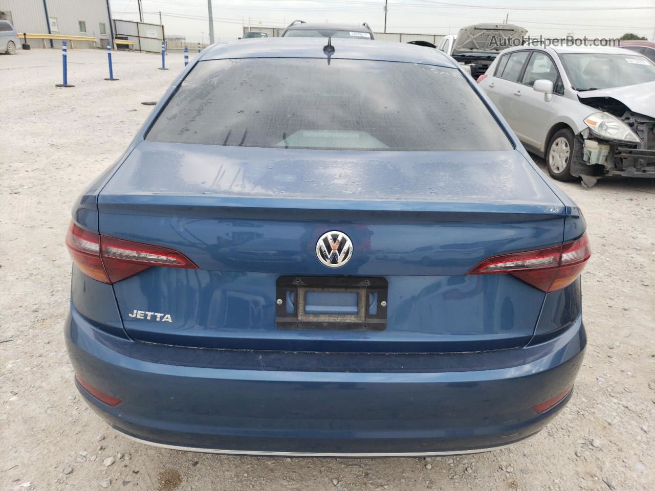 2019 Volkswagen Jetta S Blue vin: 3VWC57BU1KM064696