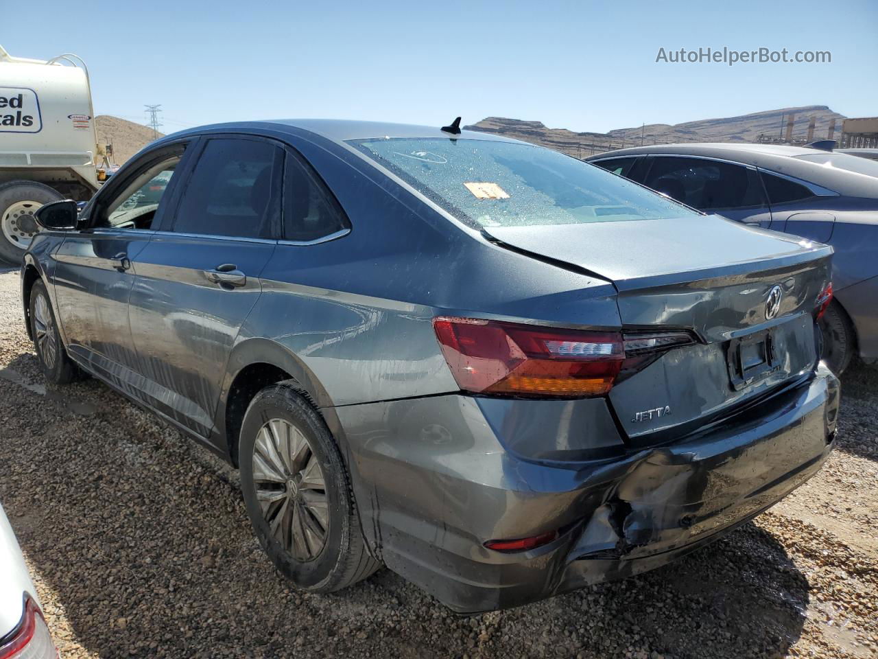 2019 Volkswagen Jetta S Gray vin: 3VWC57BU1KM092935