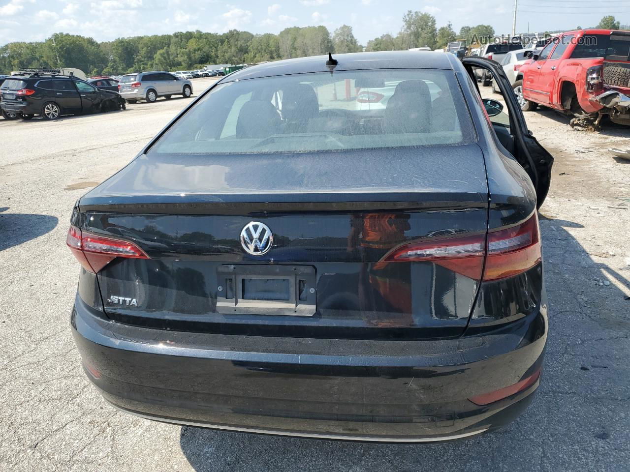 2019 Volkswagen Jetta S Black vin: 3VWC57BU1KM133757