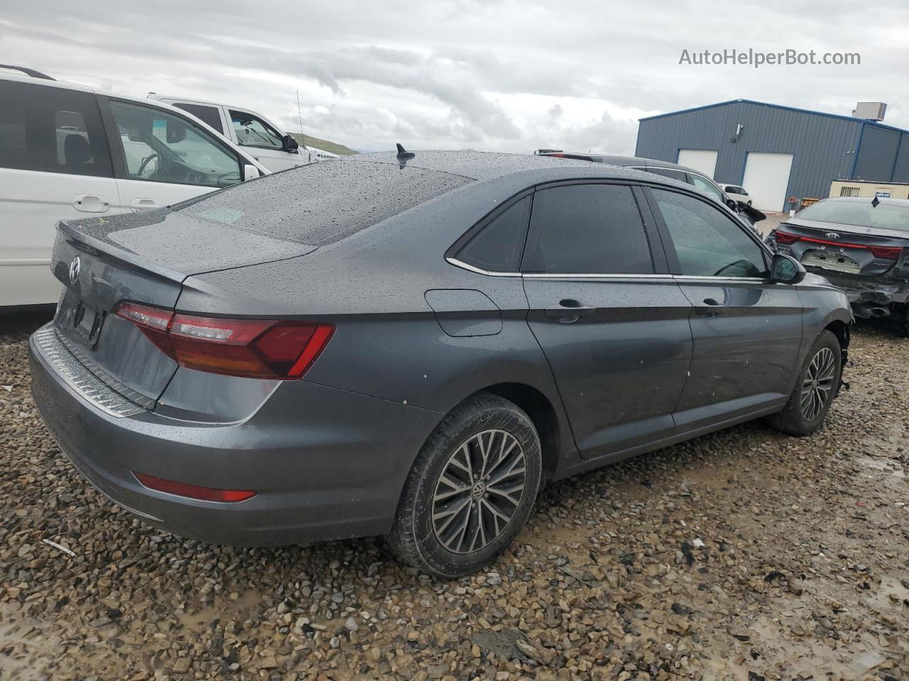 2019 Volkswagen Jetta S Silver vin: 3VWC57BU1KM151319