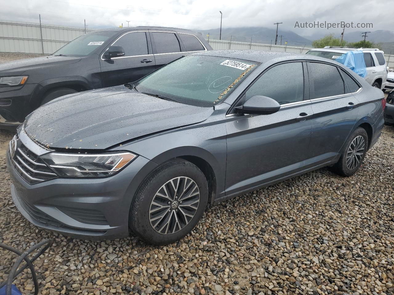 2019 Volkswagen Jetta S Silver vin: 3VWC57BU1KM151319