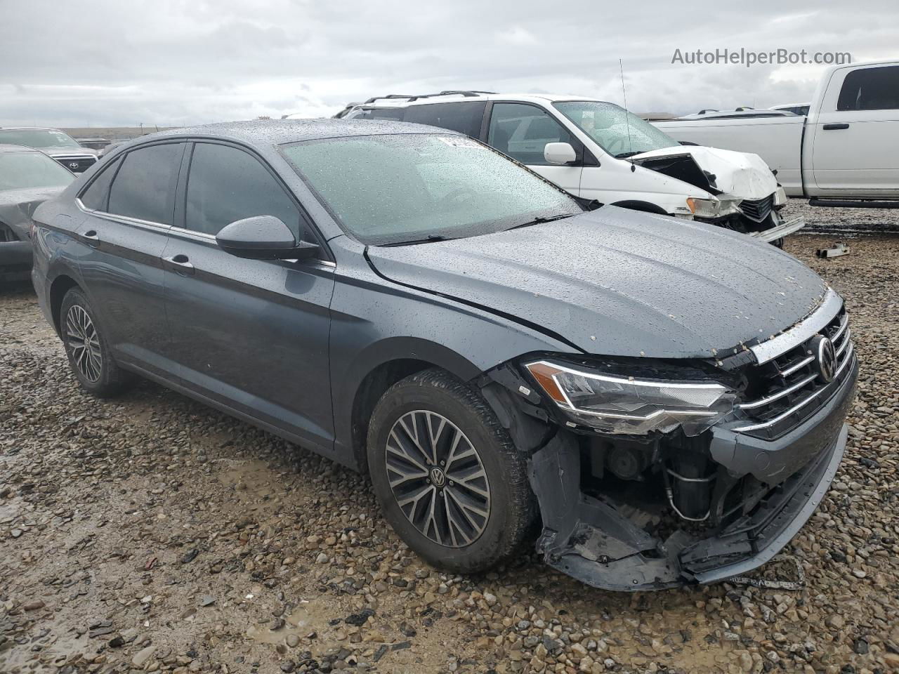 2019 Volkswagen Jetta S Silver vin: 3VWC57BU1KM151319