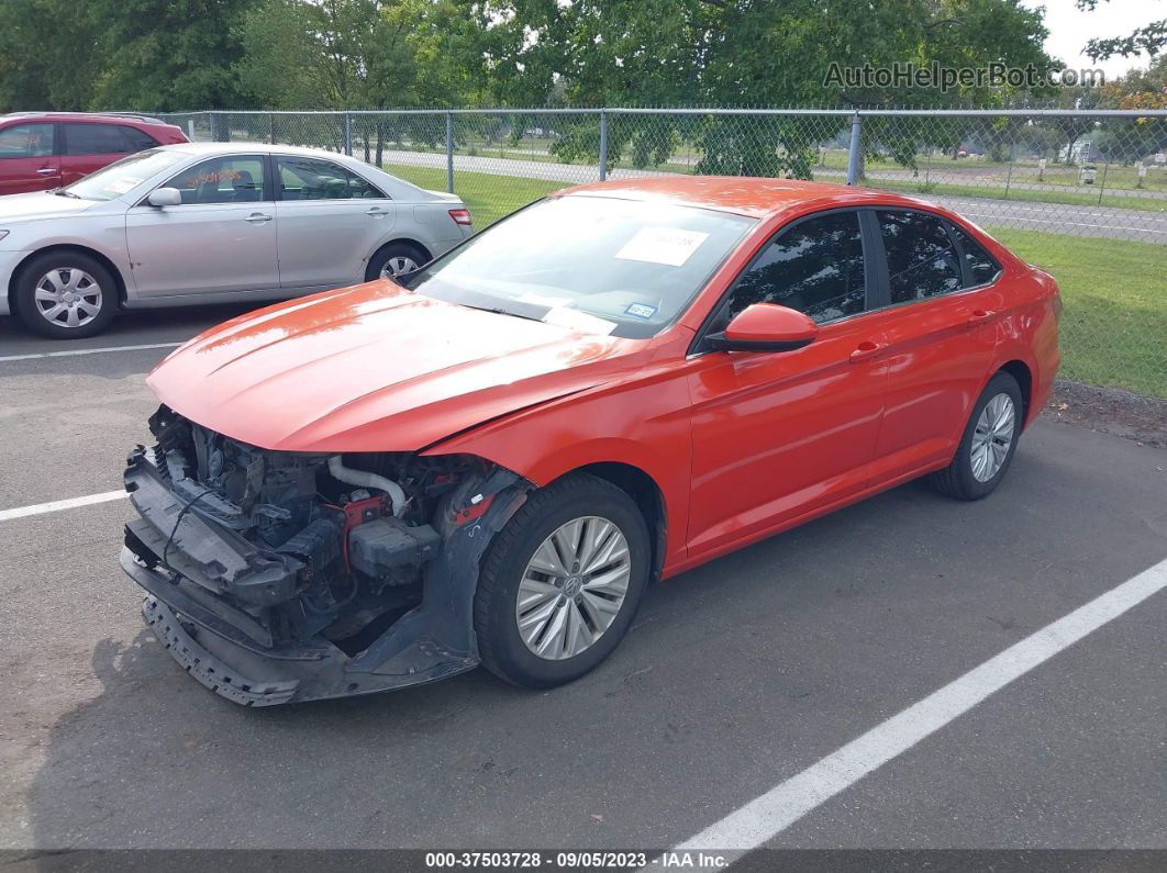 2019 Volkswagen Jetta S/se/r-line Orange vin: 3VWC57BU1KM154902