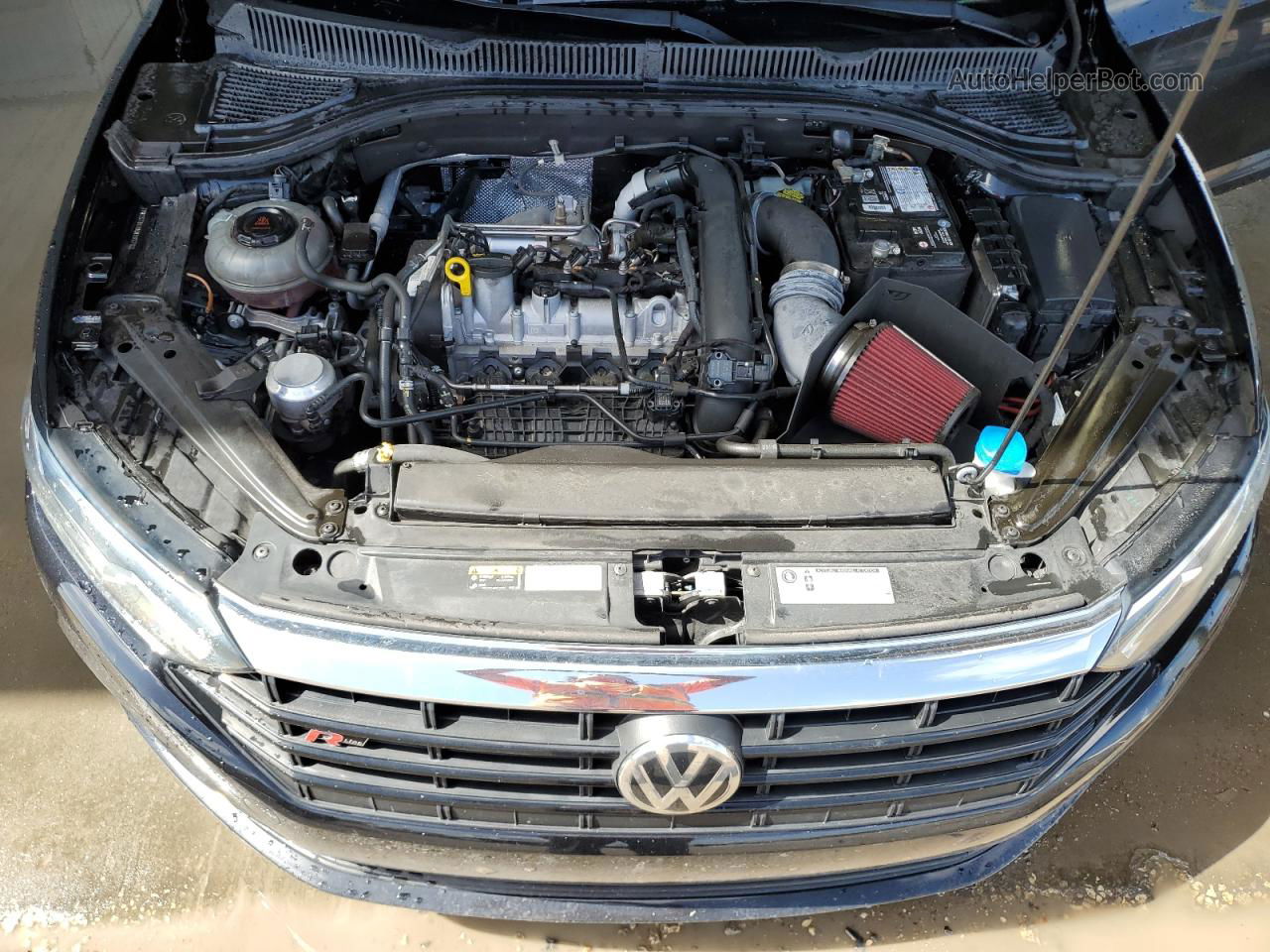 2019 Volkswagen Jetta S Черный vin: 3VWC57BU1KM185762