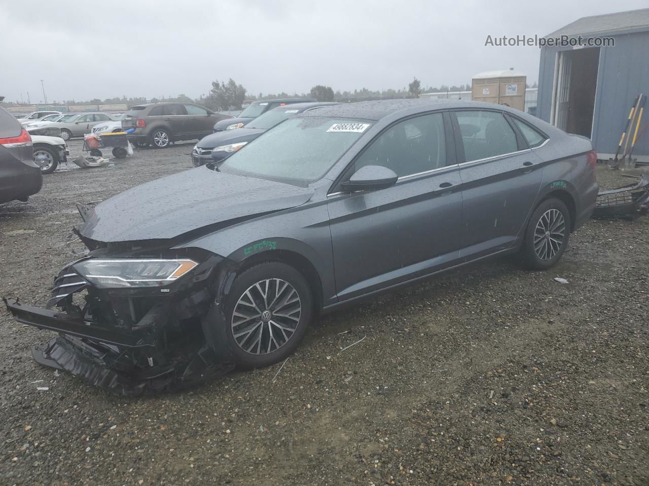 2019 Volkswagen Jetta S Charcoal vin: 3VWC57BU1KM209641