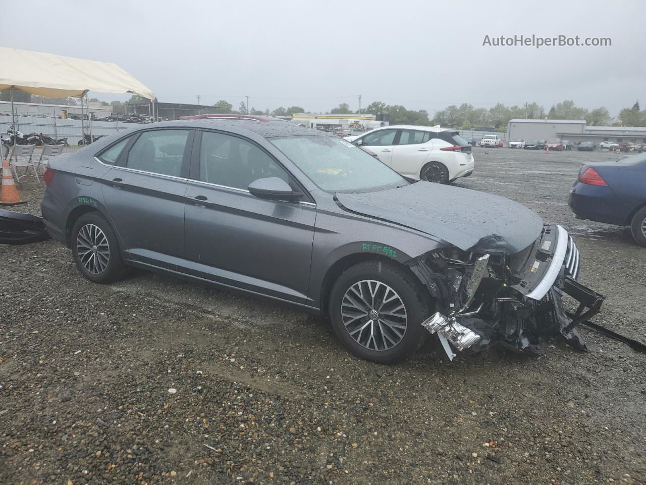 2019 Volkswagen Jetta S Charcoal vin: 3VWC57BU1KM209641