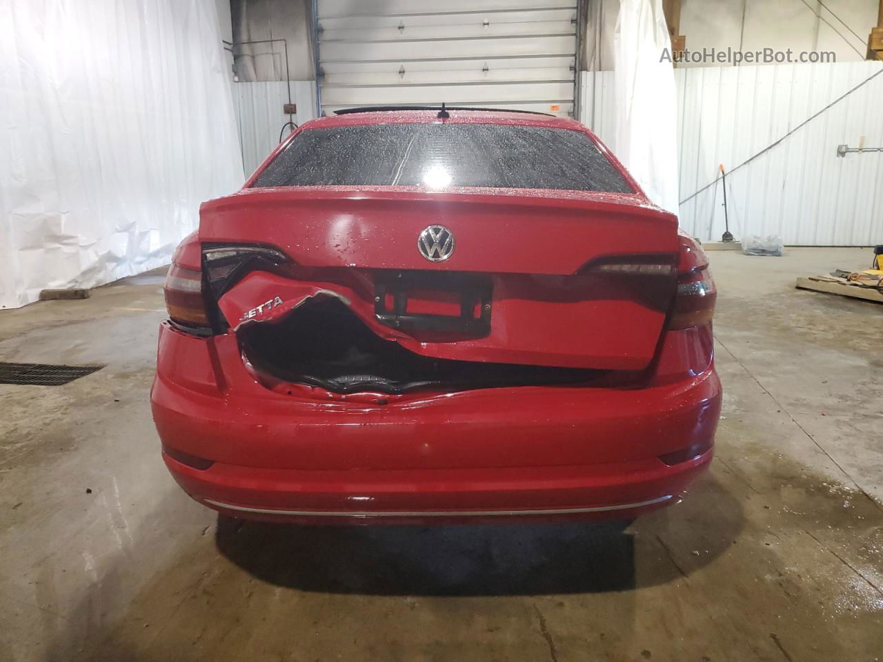 2019 Volkswagen Jetta S Red vin: 3VWC57BU6KM005840