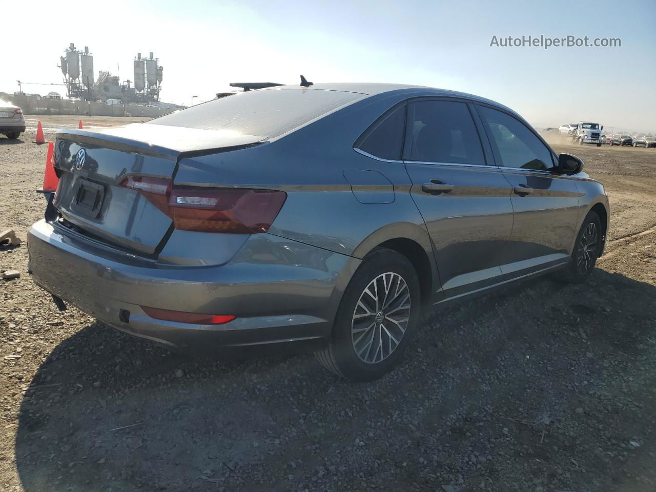 2019 Volkswagen Jetta S Gray vin: 3VWC57BU2KM011599