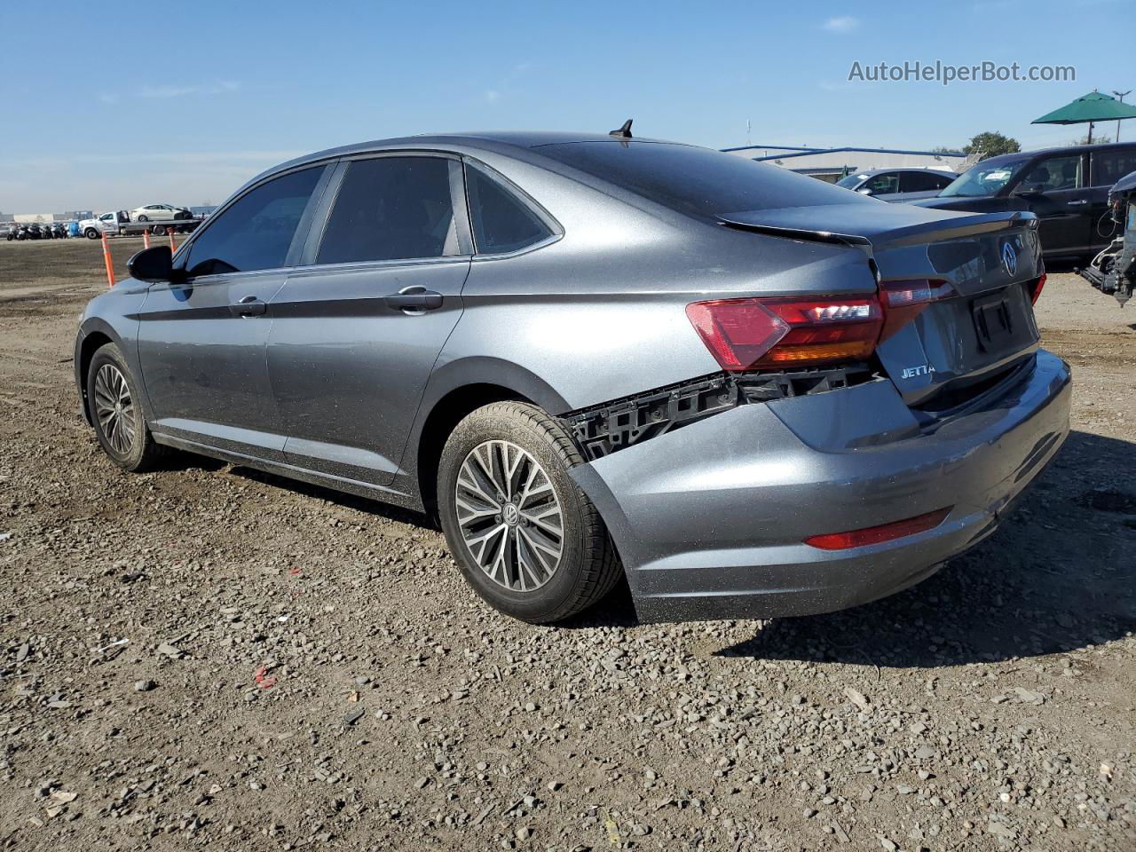 2019 Volkswagen Jetta S Gray vin: 3VWC57BU2KM011599