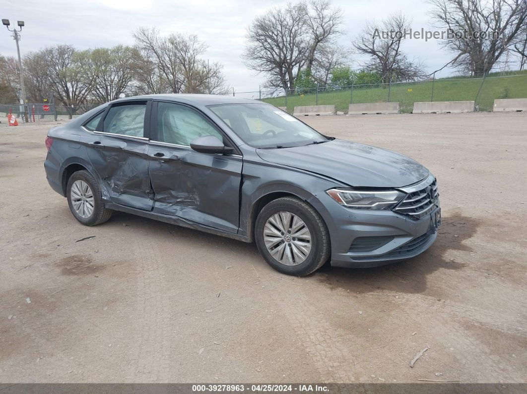 2019 Volkswagen Jetta 1.4t R-line/1.4t S/1.4t Se Серый vin: 3VWC57BU2KM054274