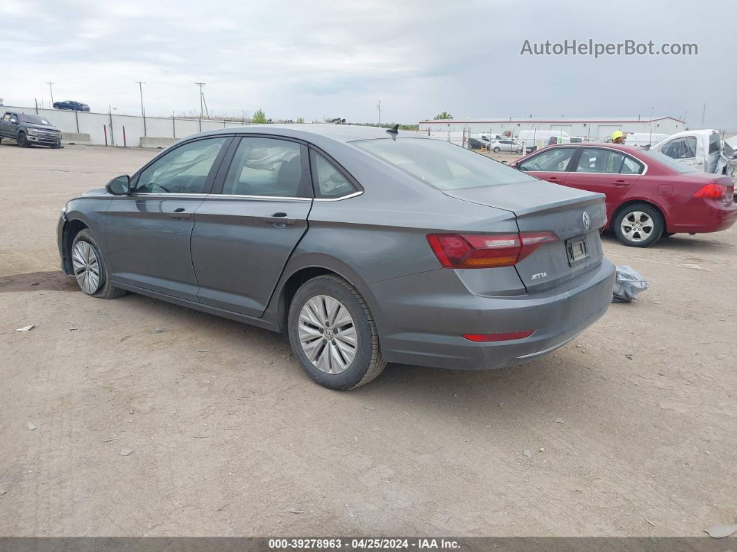 2019 Volkswagen Jetta 1.4t R-line/1.4t S/1.4t Se Серый vin: 3VWC57BU2KM054274