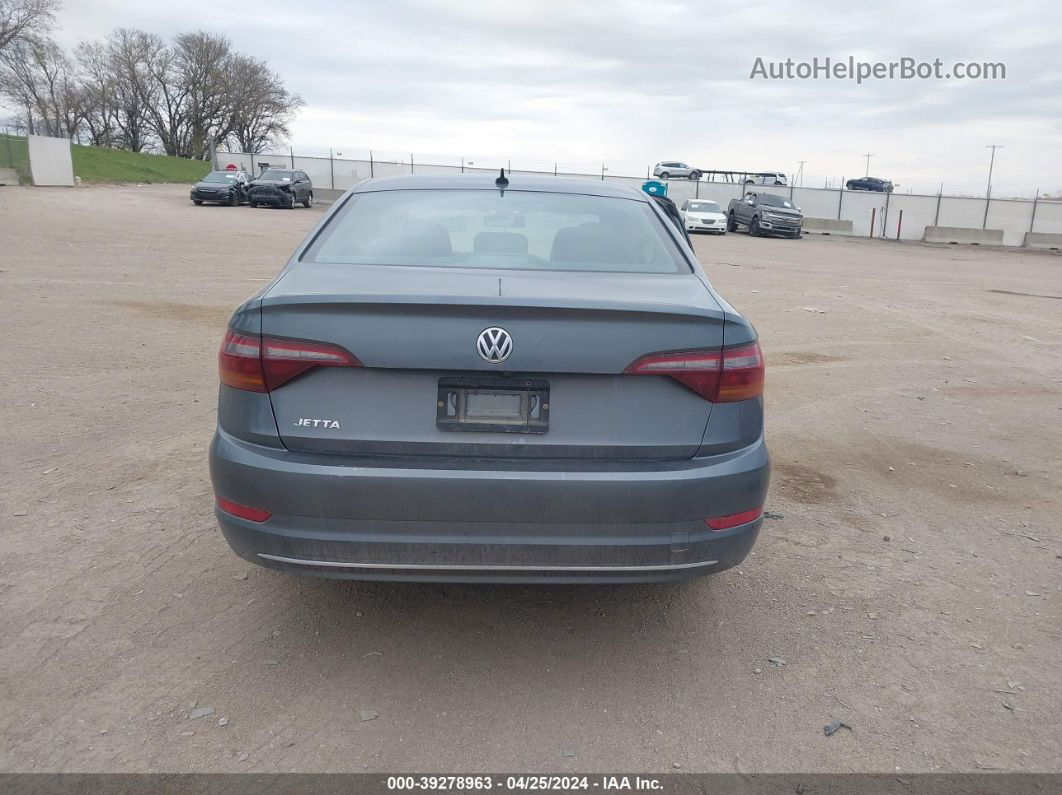 2019 Volkswagen Jetta 1.4t R-line/1.4t S/1.4t Se Gray vin: 3VWC57BU2KM054274