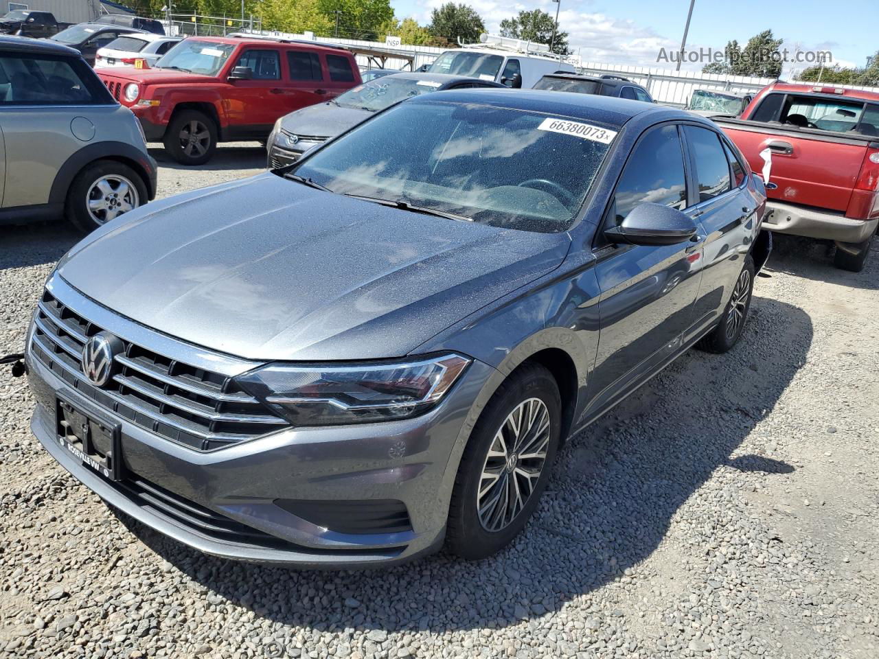 2019 Volkswagen Jetta S Teal vin: 3VWC57BU2KM061578