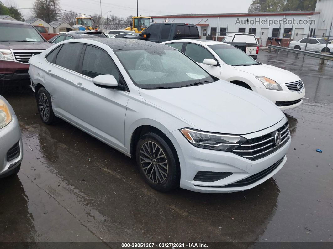 2019 Volkswagen Jetta 1.4t R-line/1.4t S/1.4t Se White vin: 3VWC57BU2KM122251