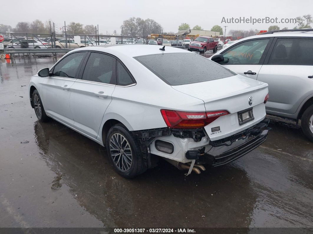 2019 Volkswagen Jetta 1.4t R-line/1.4t S/1.4t Se White vin: 3VWC57BU2KM122251