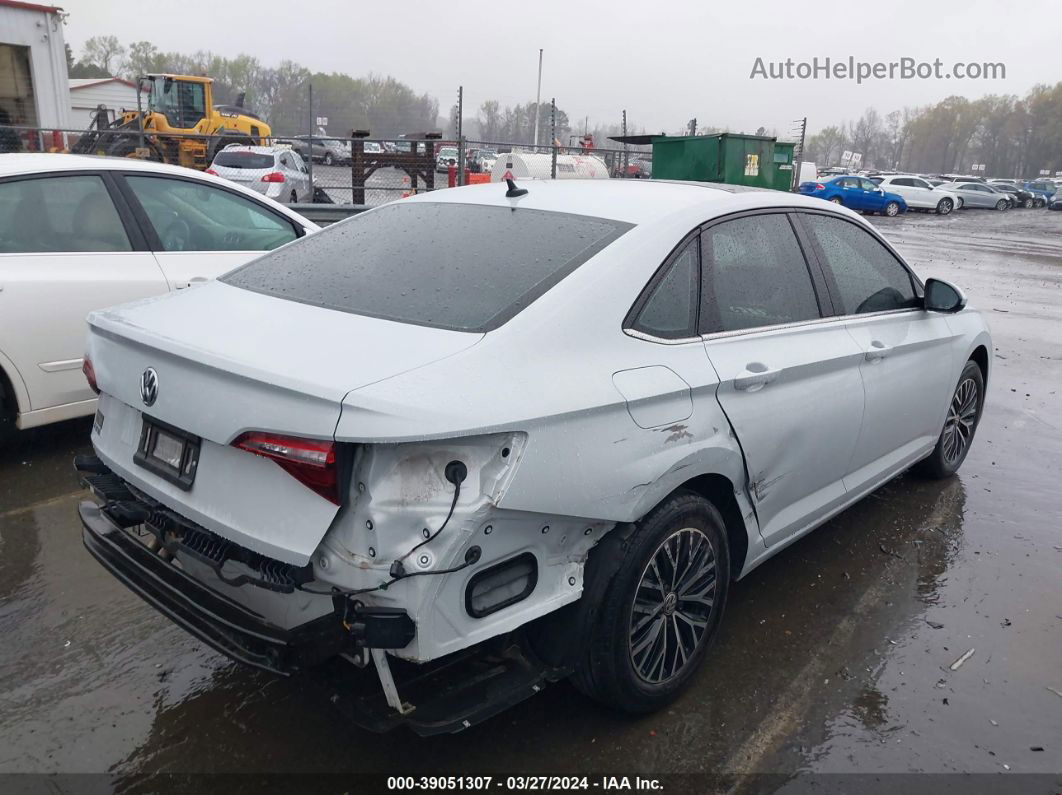 2019 Volkswagen Jetta 1.4t R-line/1.4t S/1.4t Se White vin: 3VWC57BU2KM122251