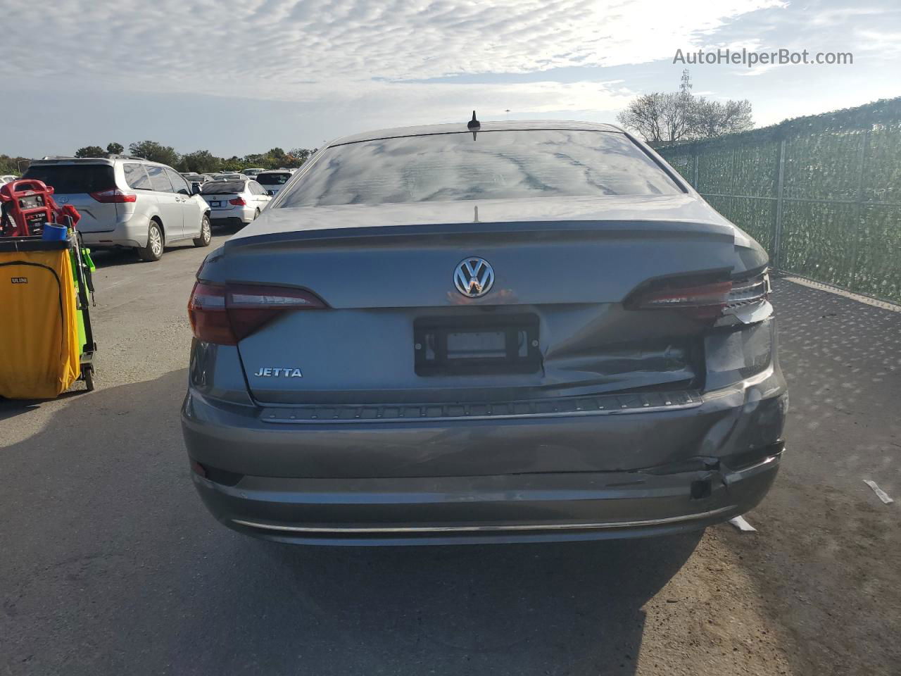 2019 Volkswagen Jetta S Gray vin: 3VWC57BU2KM123531