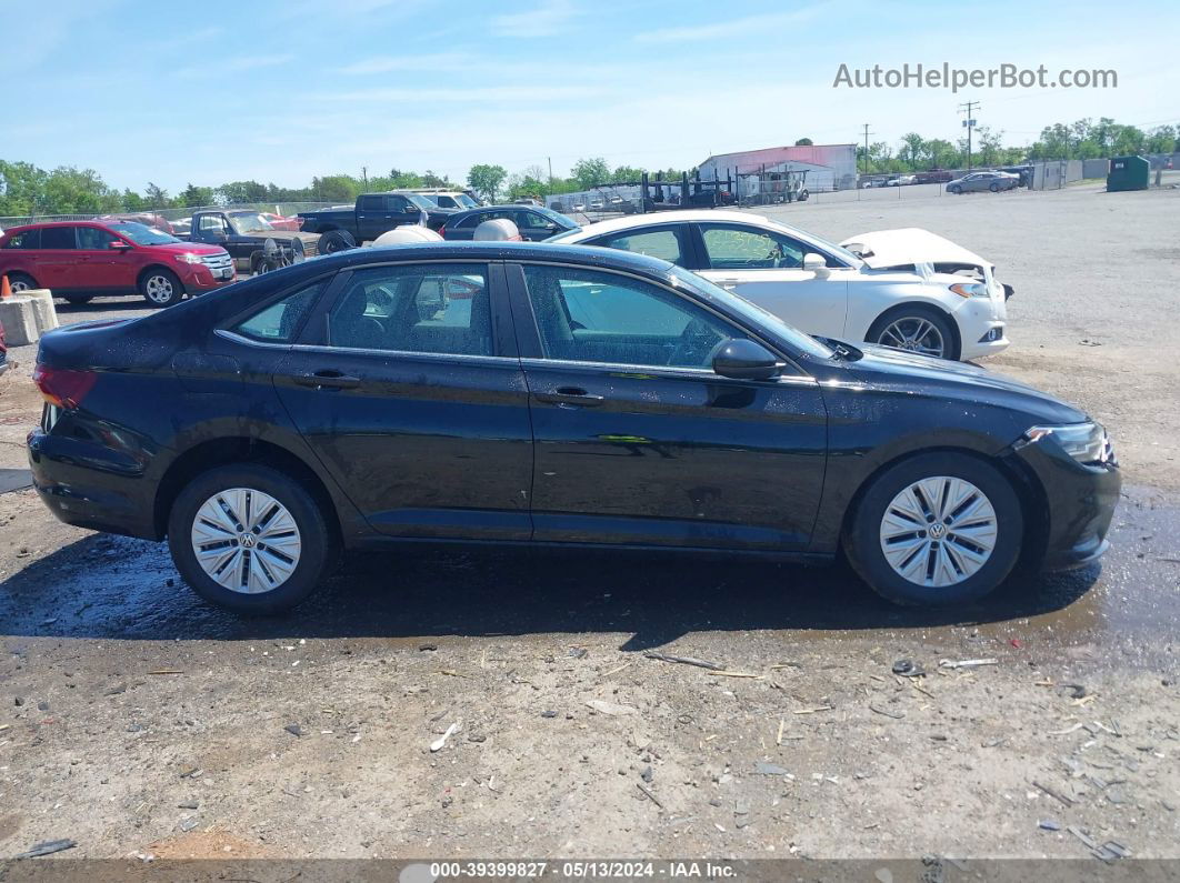 2019 Volkswagen Jetta 1.4t R-line/1.4t S/1.4t Se Black vin: 3VWC57BU2KM156416