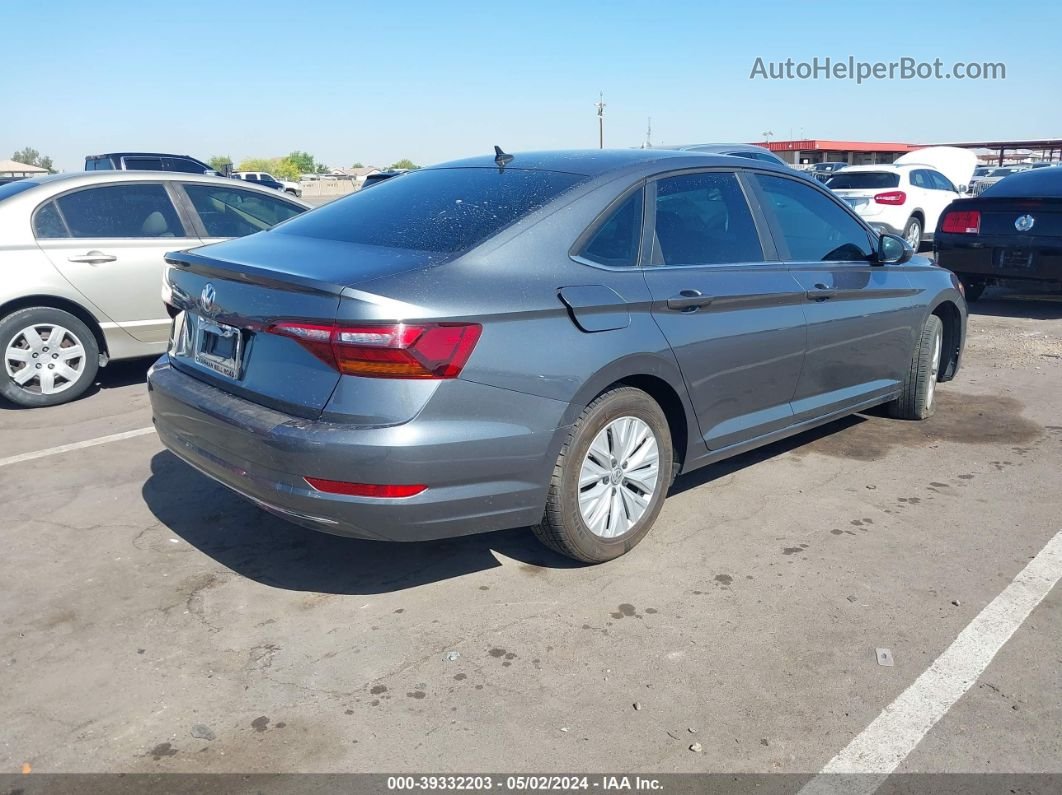 2019 Volkswagen Jetta 1.4t R-line/1.4t S/1.4t Se Gray vin: 3VWC57BU2KM174804