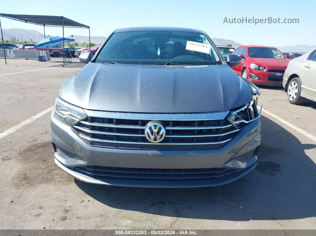 2019 Volkswagen Jetta 1.4t R-line/1.4t S/1.4t Se Gray vin: 3VWC57BU2KM174804