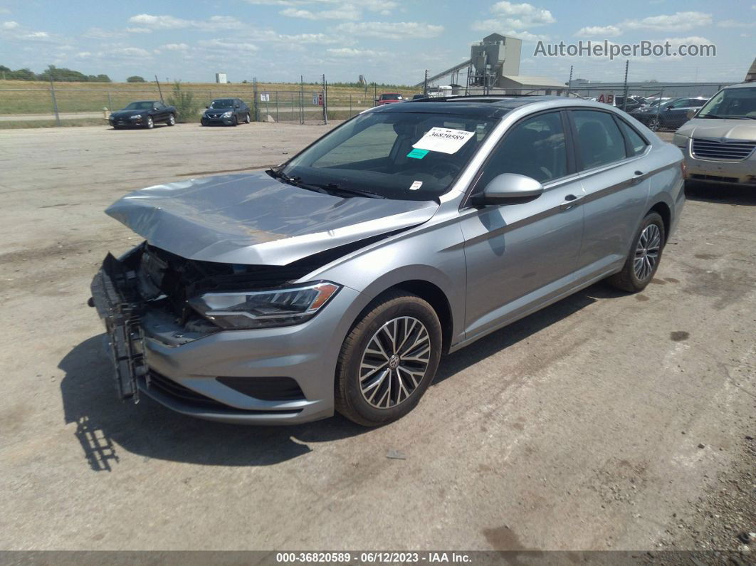 2019 Volkswagen Jetta S/se/r-line Silver vin: 3VWC57BU2KM188234