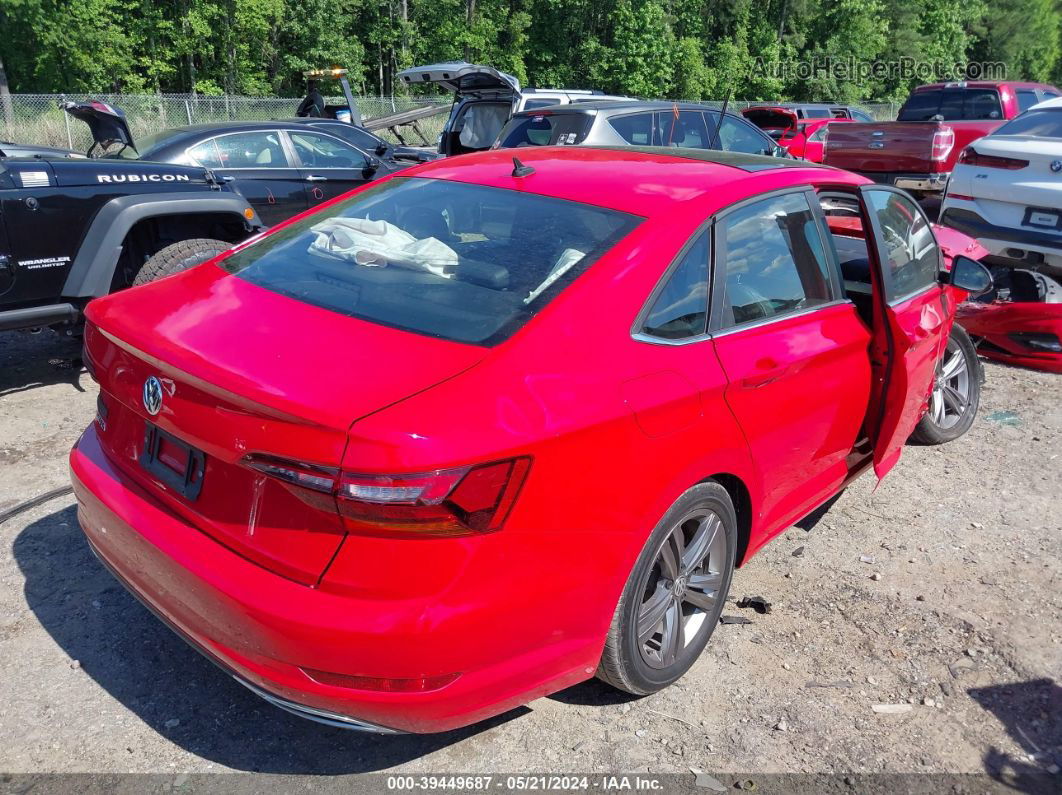 2019 Volkswagen Jetta 1.4t R-line/1.4t S/1.4t Se Red vin: 3VWC57BU2KM197225