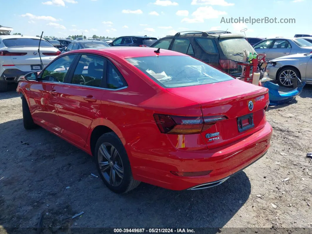 2019 Volkswagen Jetta 1.4t R-line/1.4t S/1.4t Se Red vin: 3VWC57BU2KM197225